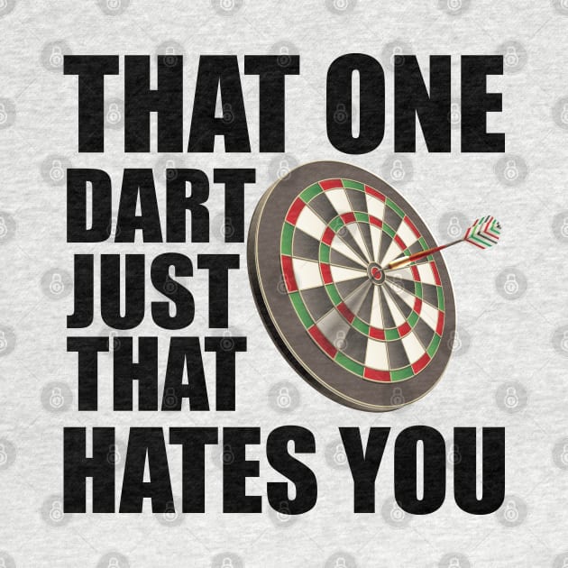 Dart Player - That one dart just that hates you by KC Happy Shop